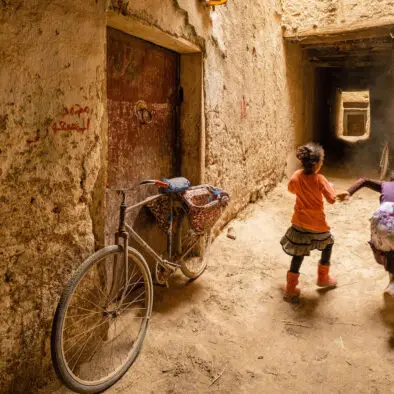 Berber street kids, Morocco, HIgh Atlas